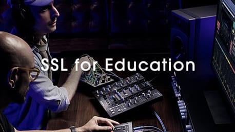 Talke to Headline Audio about using Solid State Logic products for Education